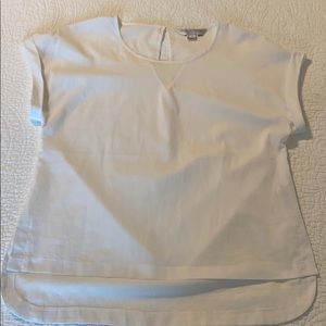 French Connection sheer white top